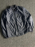 Men's Charcoal Lightweight Bomber Jacket – Zip-Up Casual Windbreaker