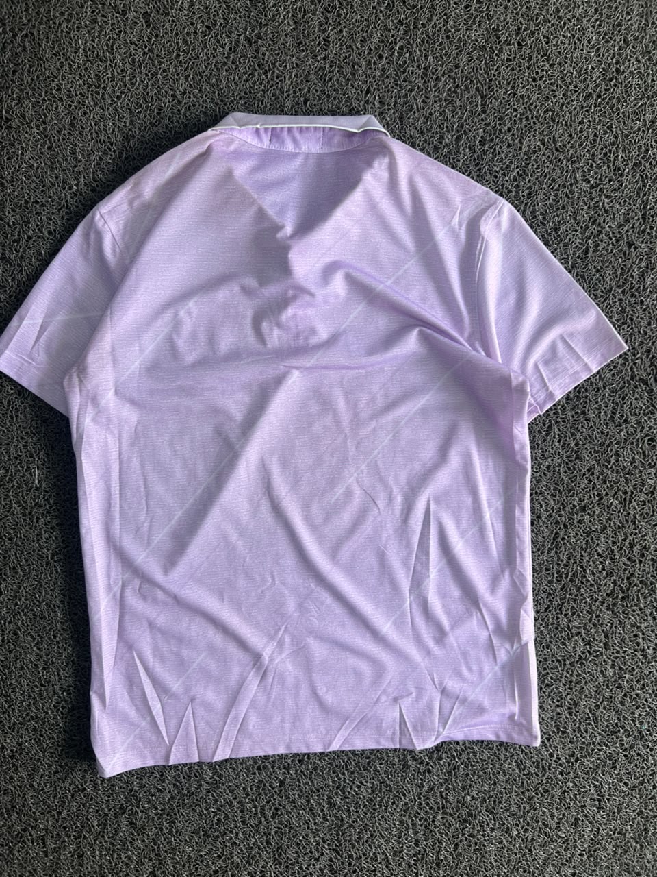 Short-Sleeve Polo T-Shirt with Collared Neck & Chest Pocket ⚠️ Small Stains