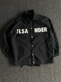 Graphic Coach Jacket – Snap Button Lightweight Windbreaker