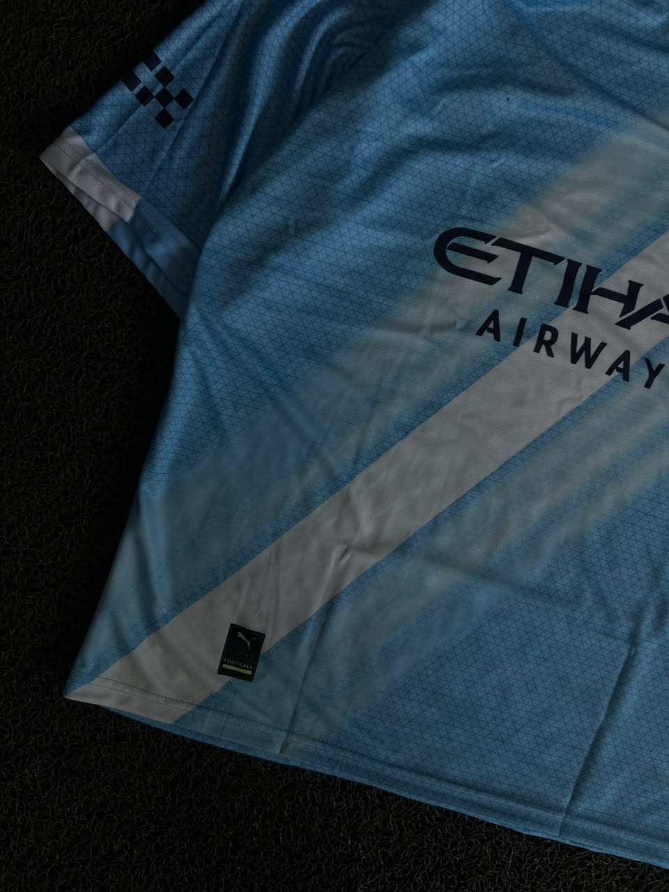 Puma Manchester City 2024/25 Home Jersey – Haaland #9 – Sky Blue – Five Sleeve