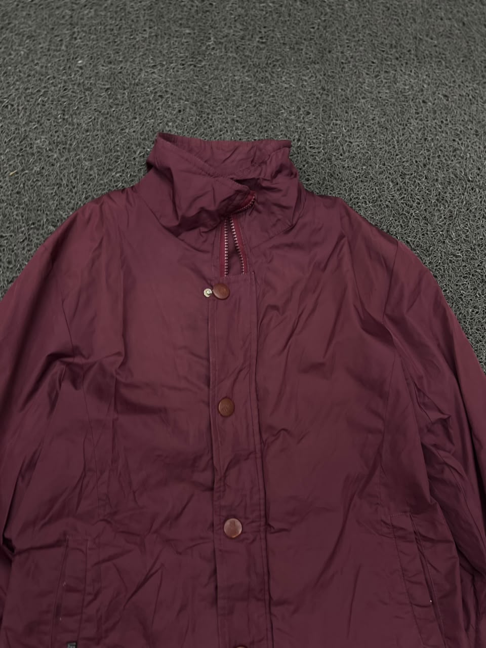 Lightweight Windbreaker Jacket – Full Zip & Snap Button | ⚠️ No Zip
