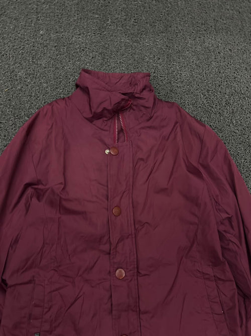 Lightweight Windbreaker Jacket – Full Zip & Snap Button | ⚠️ No Zip