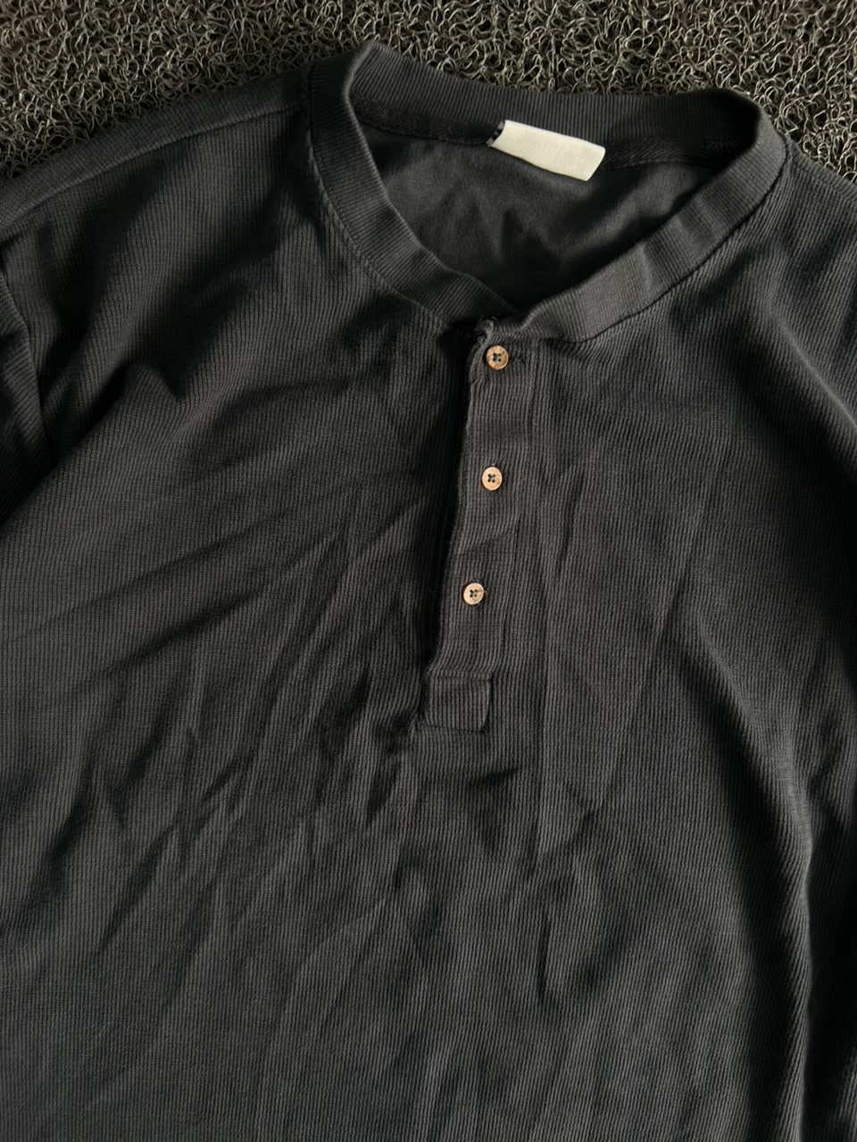 Long Sleeve Henley T-Shirt