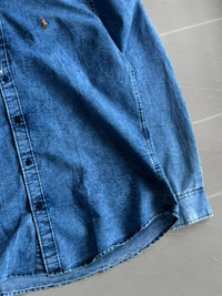 Vintage Polo Ralph Lauren Acid Wash Denim Button-Up Shirt