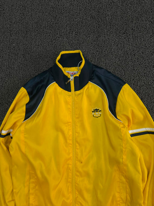 Vintage Yellow Performance Track Jacket