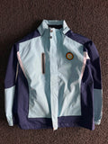 Men's Colorblock Hooded Windbreaker Jacket