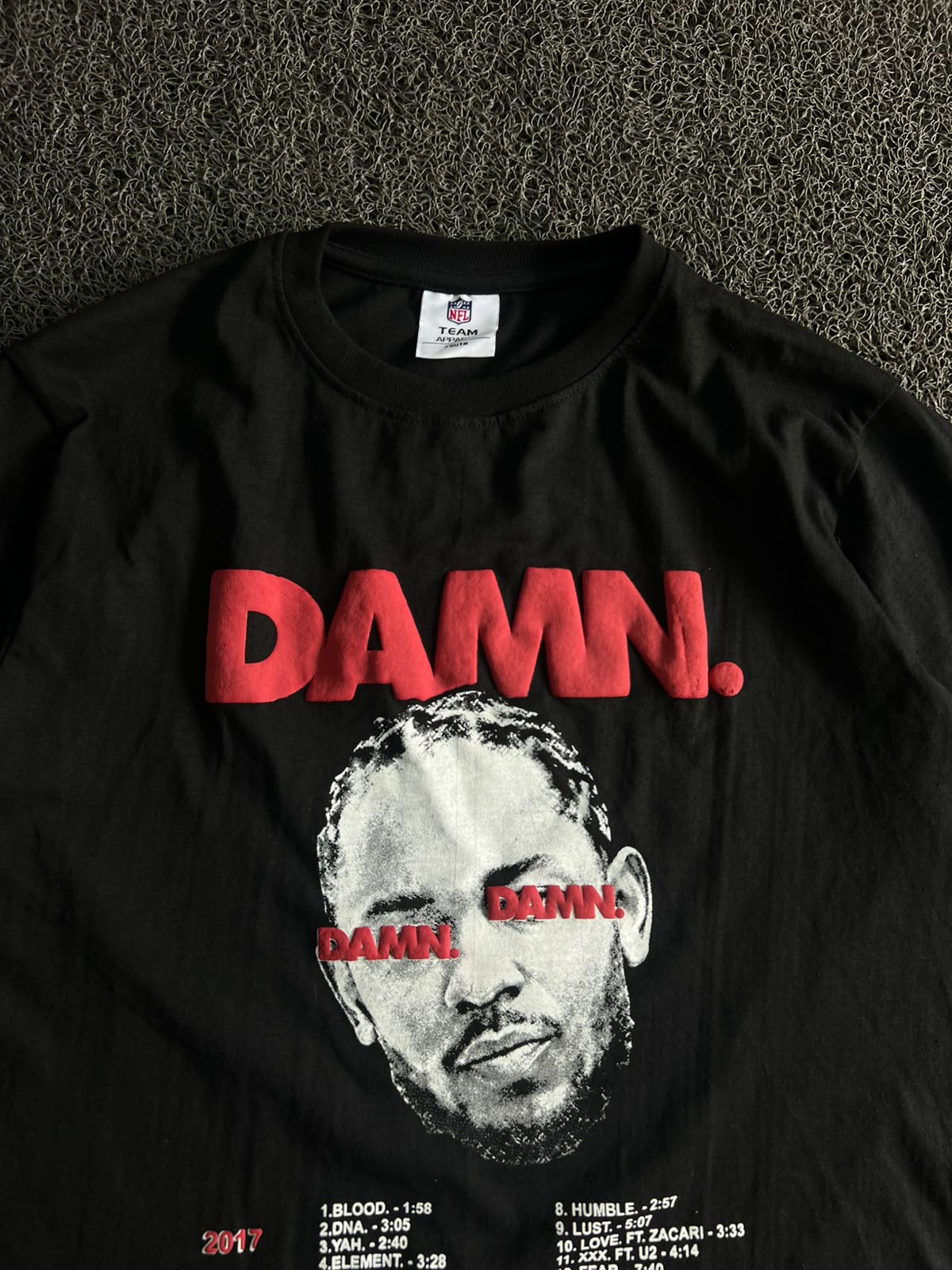 Kendrick Lamar "DAMN." Album Graphic T-Shirt