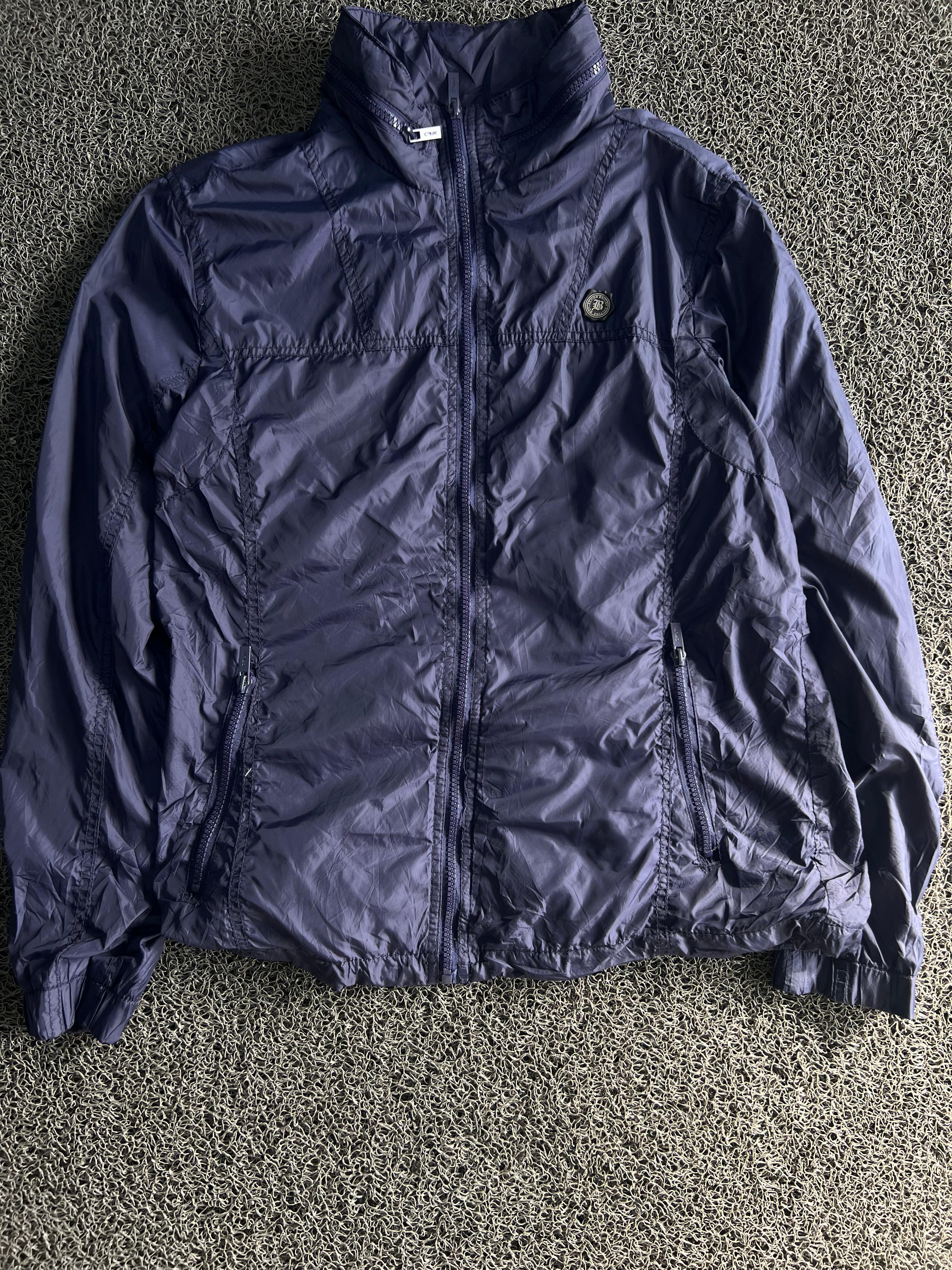 Element Navy Lightweight Full Zip Windbreaker Jacket