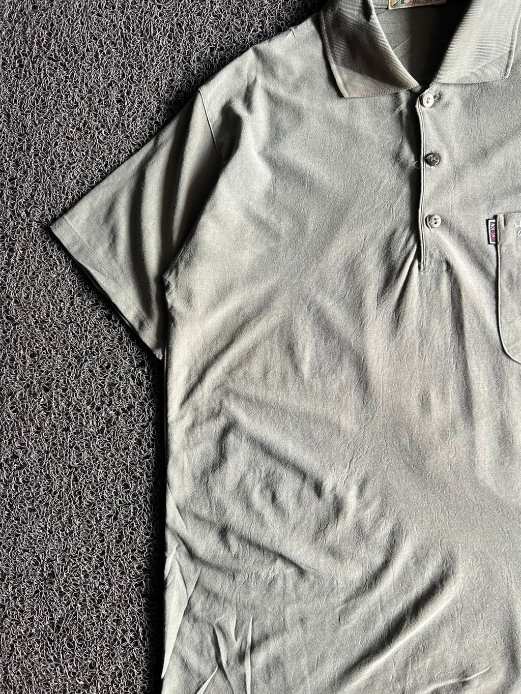 Vintage Men's Polo T-Shirt with Chest Pocket – Classic Casual Half Sleeve Polo