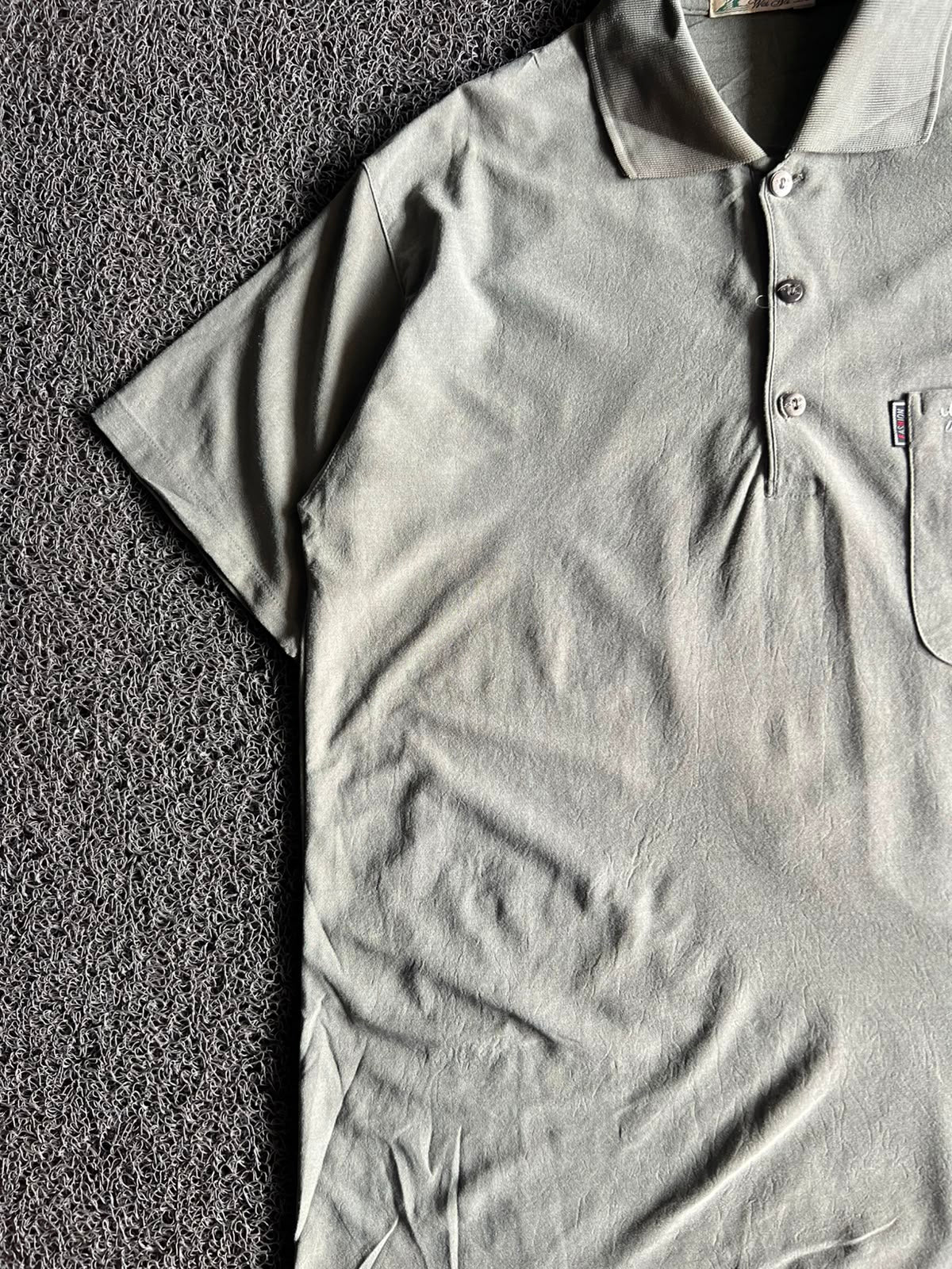 Vintage Men's Polo T-Shirt with Chest Pocket – Classic Casual Half Sleeve Polo