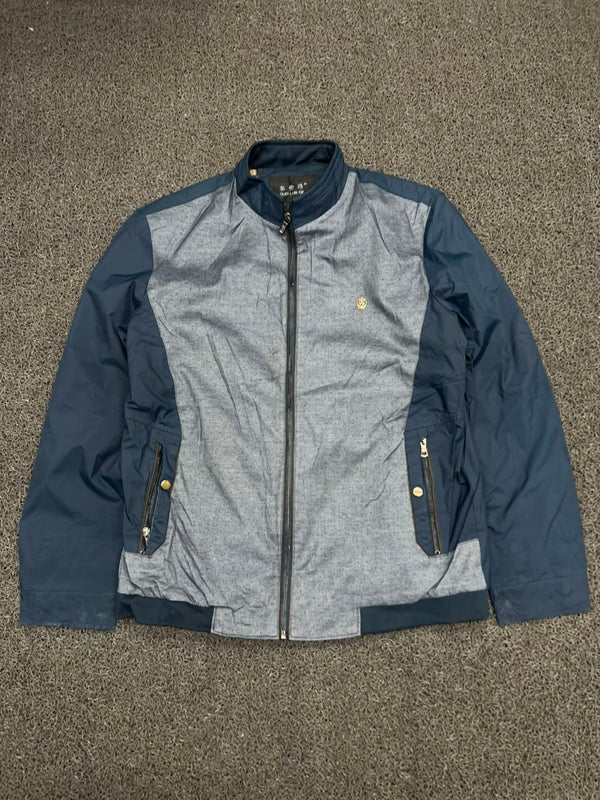 Colorblock Zip-Up Jacket