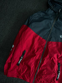 NOFAH Colorblock Hooded Windbreaker Jacket ⚠️ Small Stains