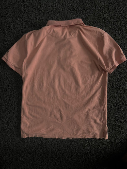 Short Sleeve Polo T-Shirt with Embroidered Equestrian Logo