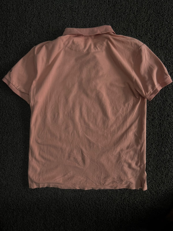 Short Sleeve Polo T-Shirt with Embroidered Equestrian Logo