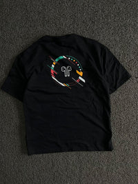 Graphic Crew-Neck Short-Sleeve T-Shirt with Chest Print