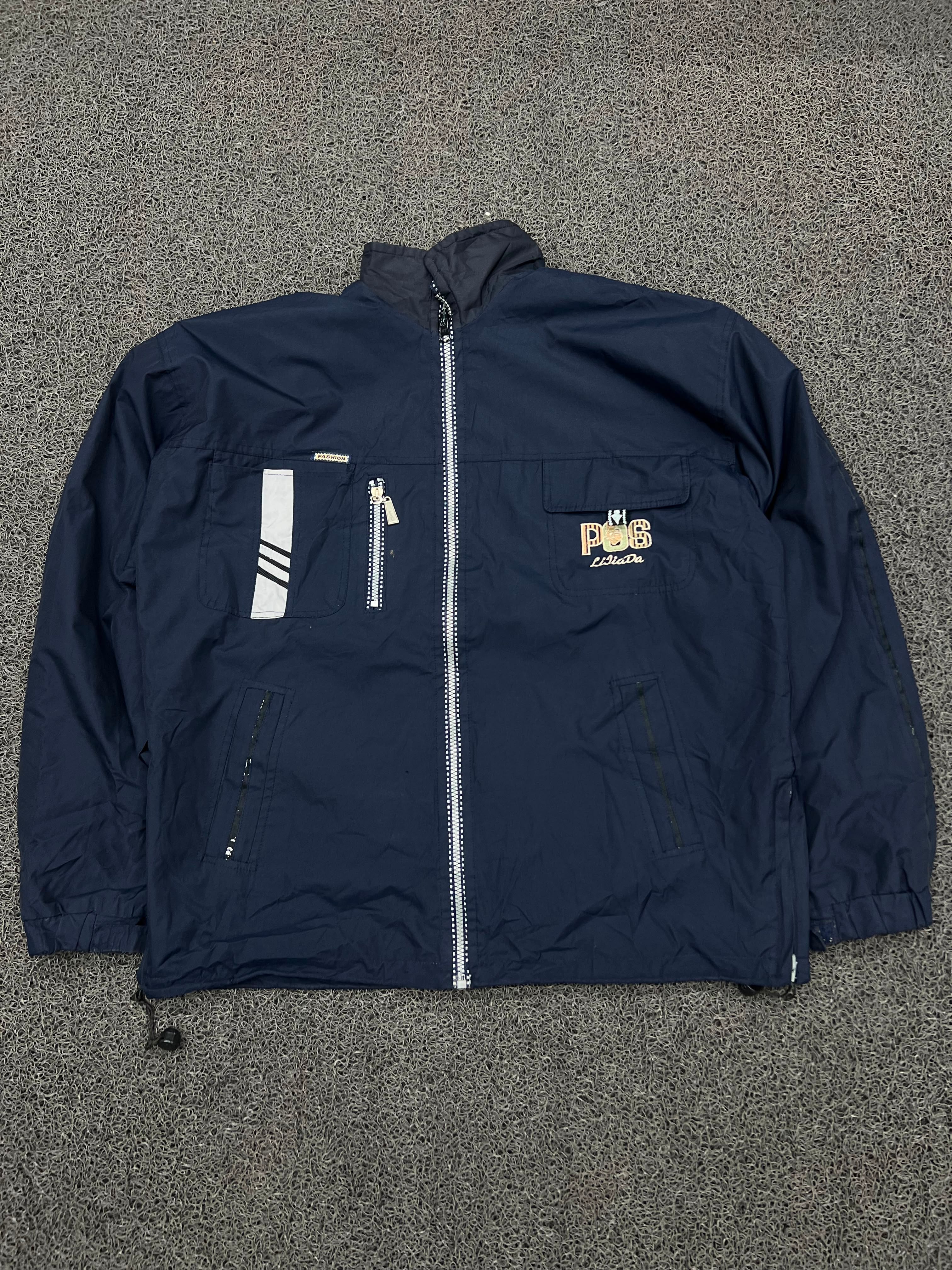 Classic Reversible Lightweight Windbreaker – Double-Sided Streetwear Jacket