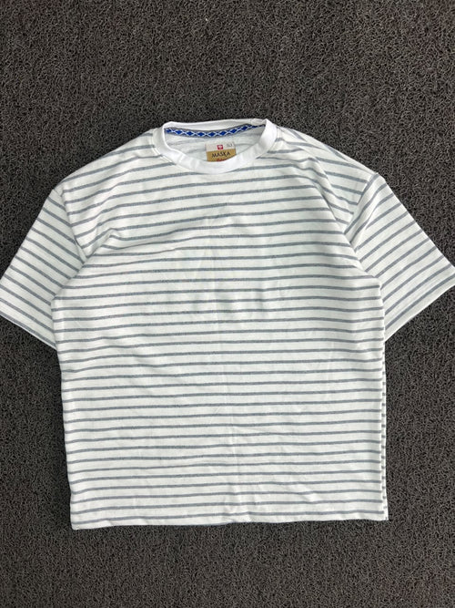 Striped Five Sleeve T-Shirt