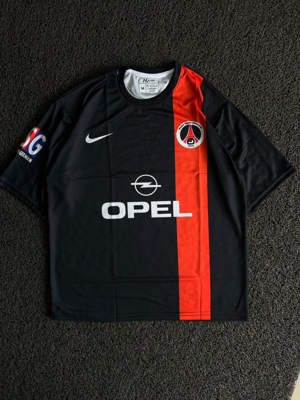 Ronaldinho #21 PSG 2001/02 Black Home Retro Football Jersey – Five Sleeve