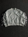 Premium Ribbon Sleeve Casual Jacket