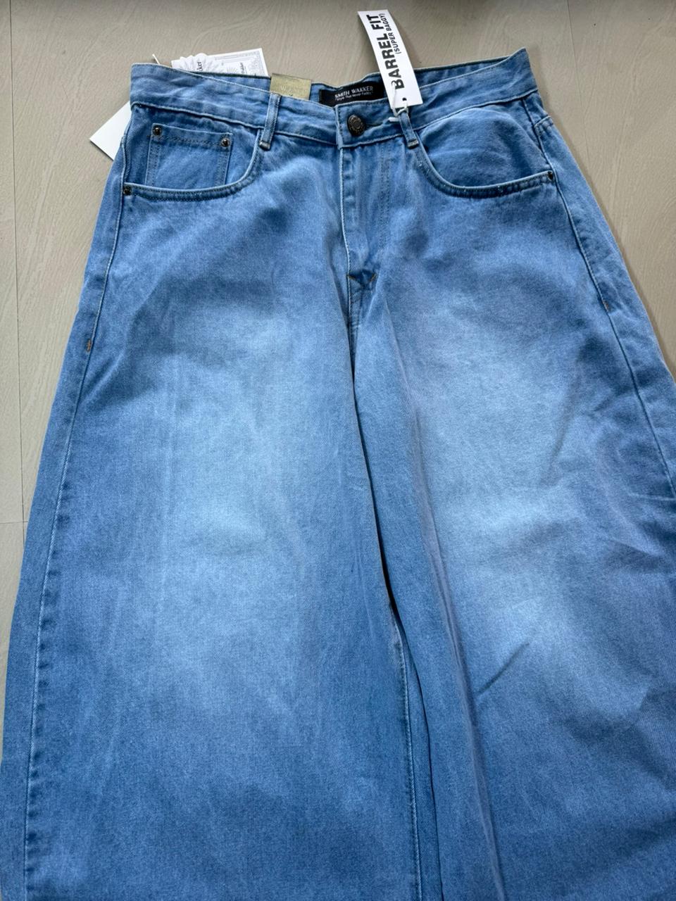 Blue Super Baggy Denim Jeans