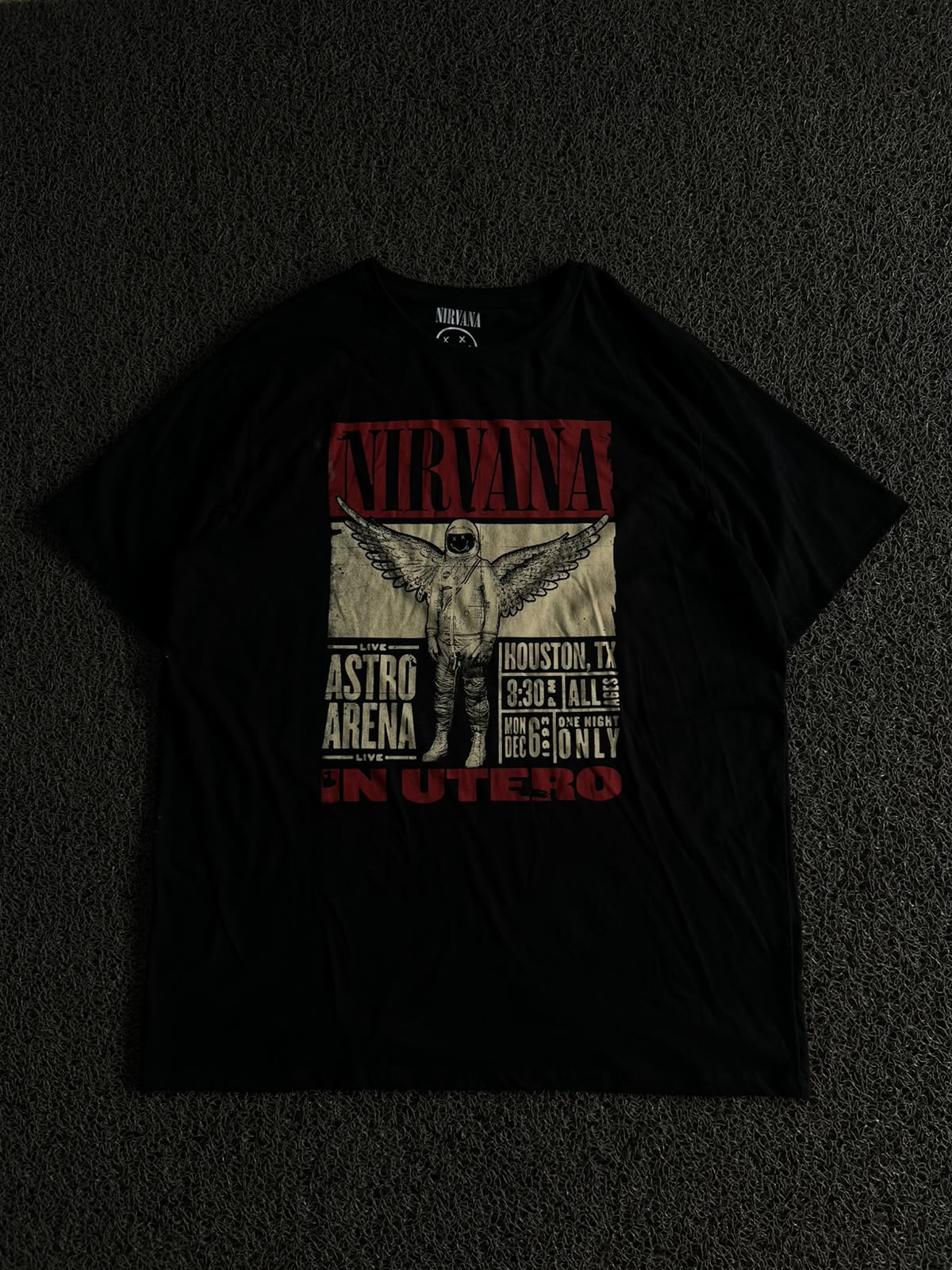 Nirvana "In Utero" Astro Arena Graphic T-Shirt