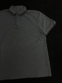 Plain Polo T-Shirt with Contrast Piping – Short Sleeve