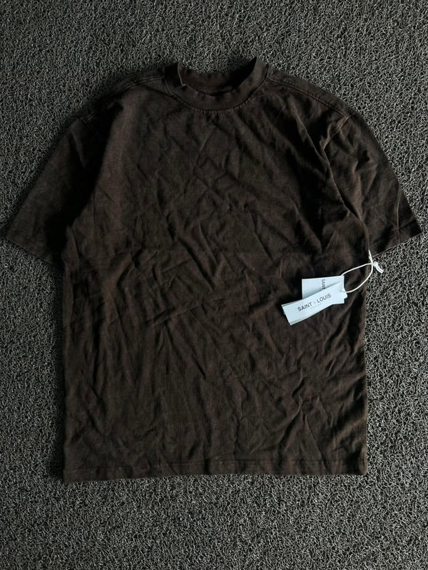 Saint x Louis Essential Oversized Black T-Shirt