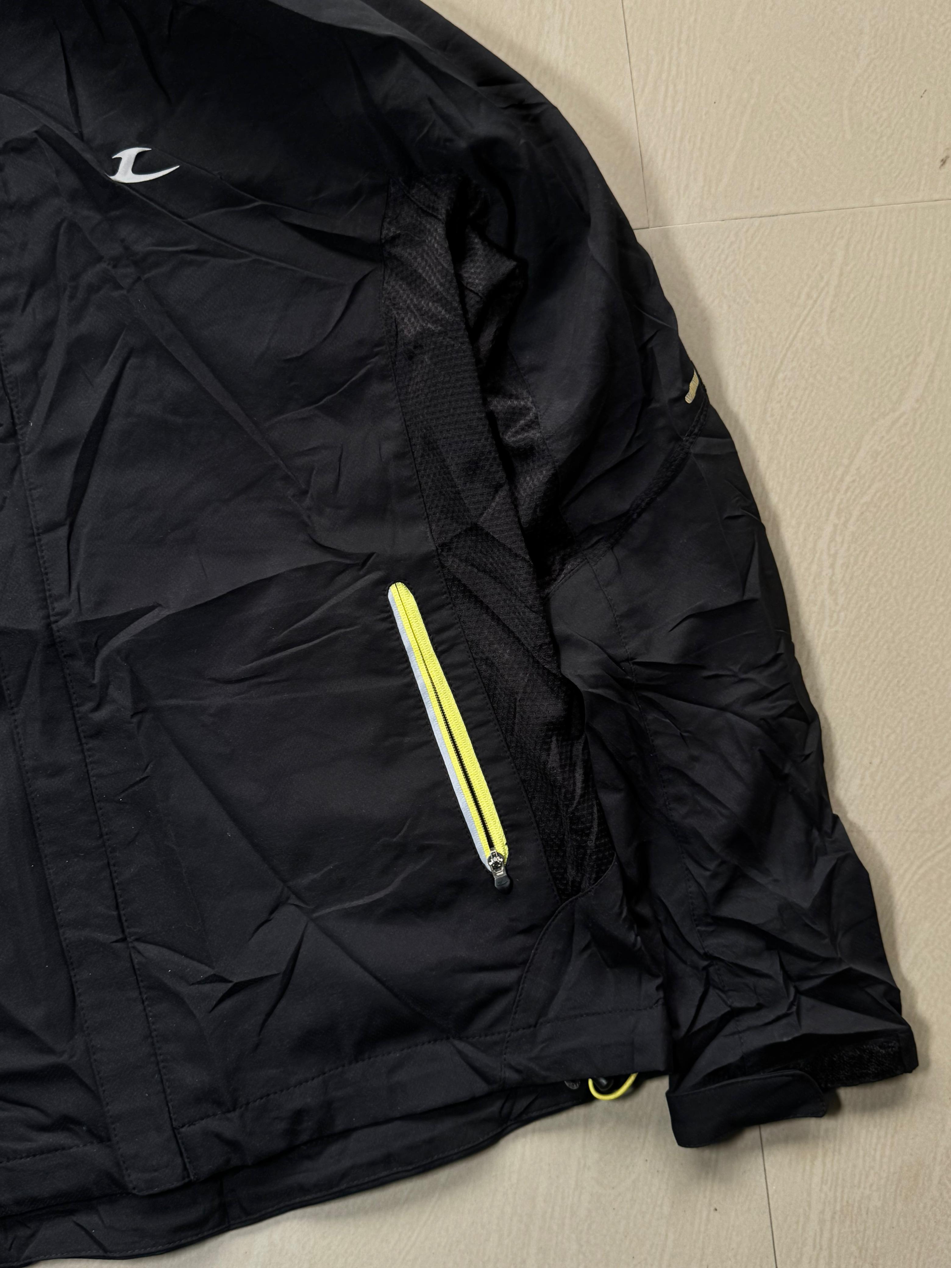 Men's Black Lightweight Windbreaker Jacket