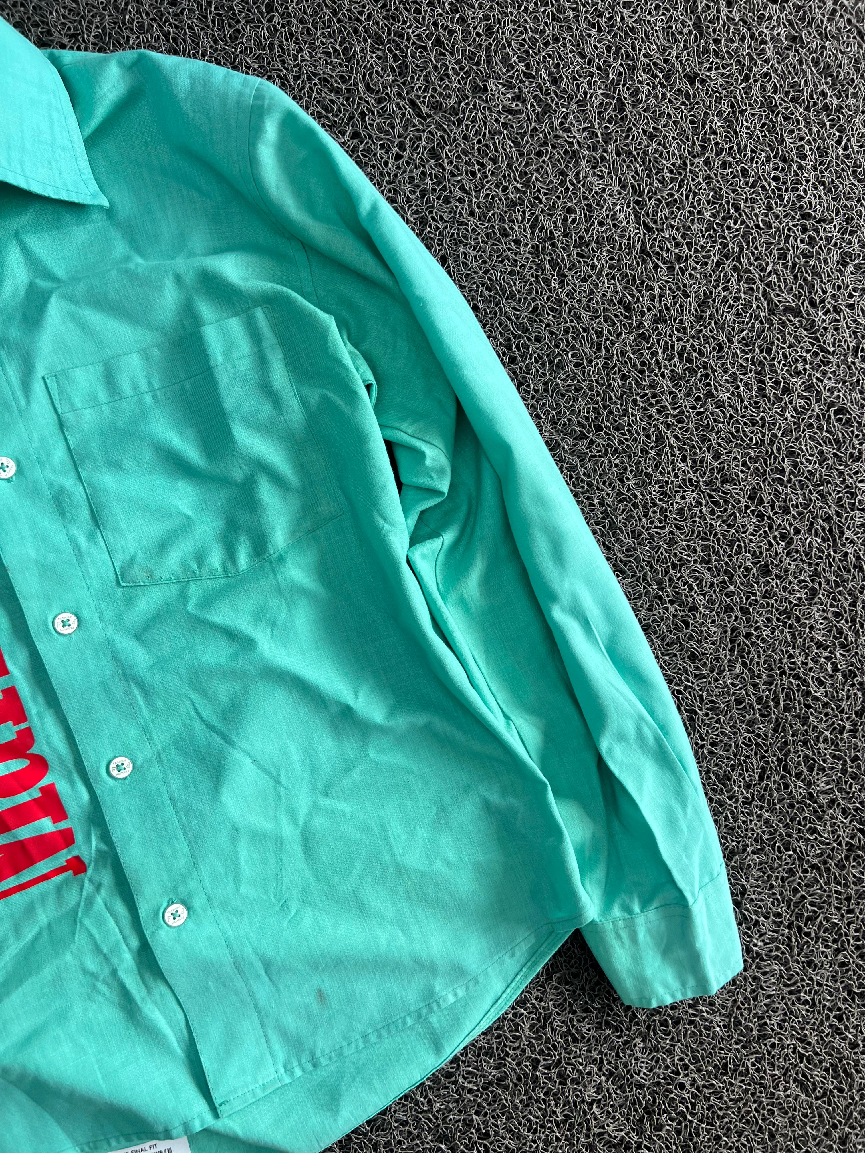 Vintage Marlboro Graphic Long Sleeve Button-Up Shirt | Thrifted